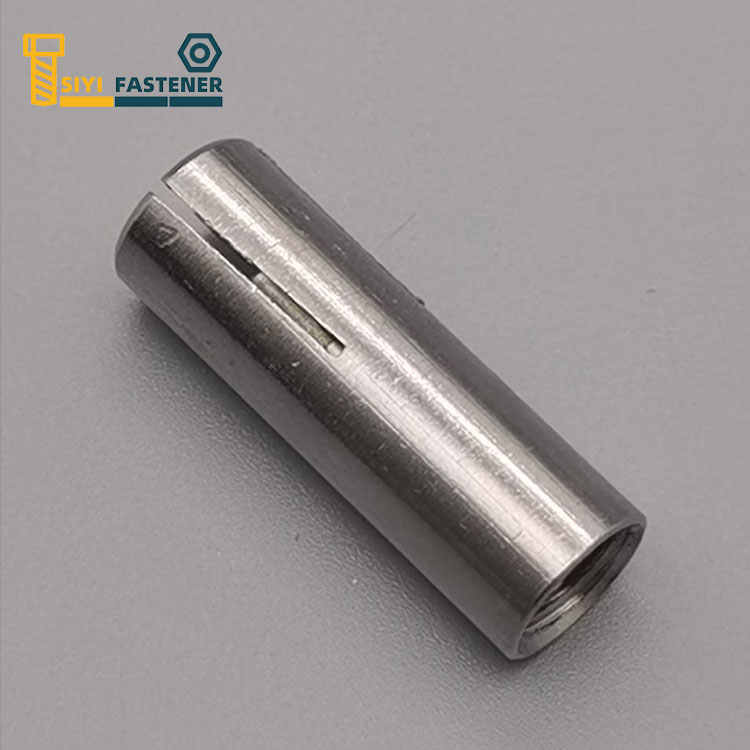 Gulung Stainless Steel ing Jangkar Tanpa Knurling